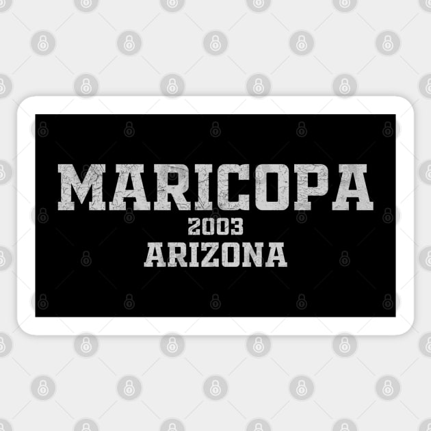 Maricopa Arizona Sticker by RAADesigns